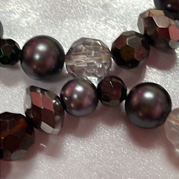 🖤WHITE HOUSE BLACK MARKET JEWELRY - 3 BRACELETS & MATCHING 2” EARRINGS SET🖤 - Picture 5 of 12